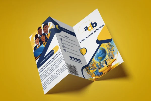 Carte Visite et Brochure Africa Digital Brand